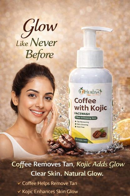 Herbsa Care Coffee &amp; Kojic Facewash