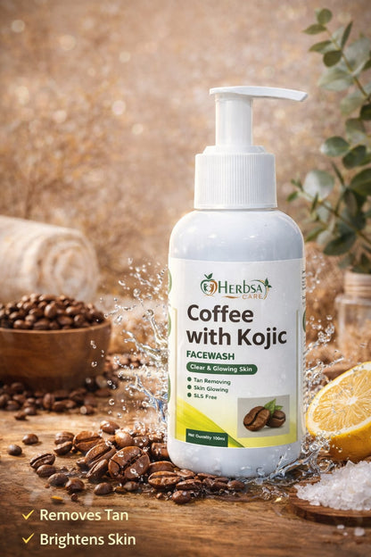 Herbsa Care Coffee &amp; Kojic Facewash